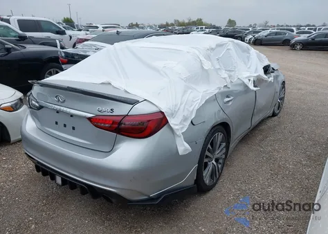 2018 Infiniti Q50 3.0T Sport z USA, uszkodzony, nr VIN JN1EV7AR8JM444379